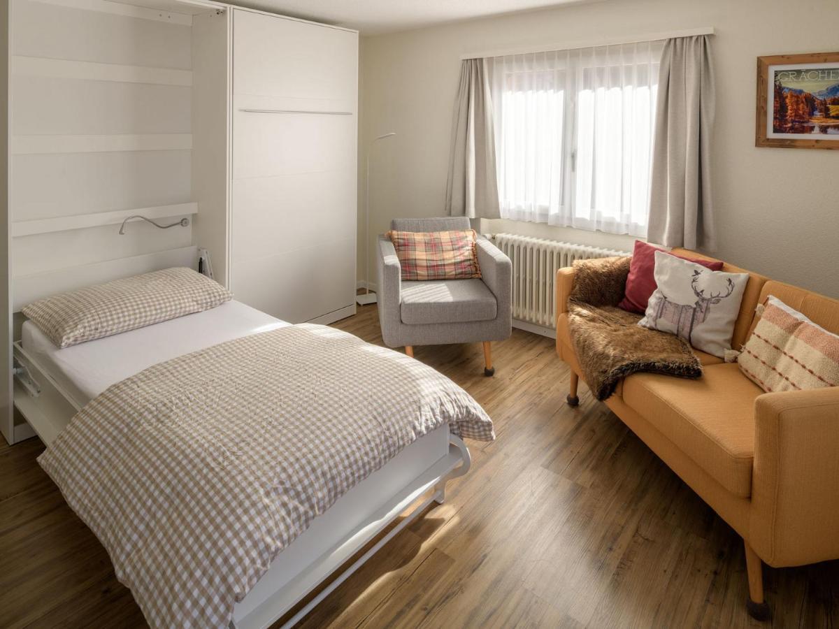 Chalet Soldanella Grächen Dış mekan fotoğraf